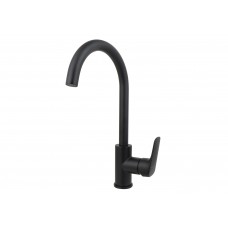 Смеситель для кухни AQUATEK Вега AQ1082MB однорычажный черный матовый Смеситель для кухни AQUATEK Вега AQ1082MB однорычажный черный матовый